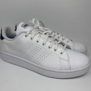 Adidas Mens Advantage F36423 White Casual Shoes Sneakers Size 11